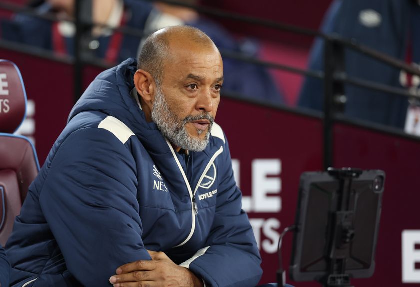 West Ham United boss Nuno Espirito Santo
