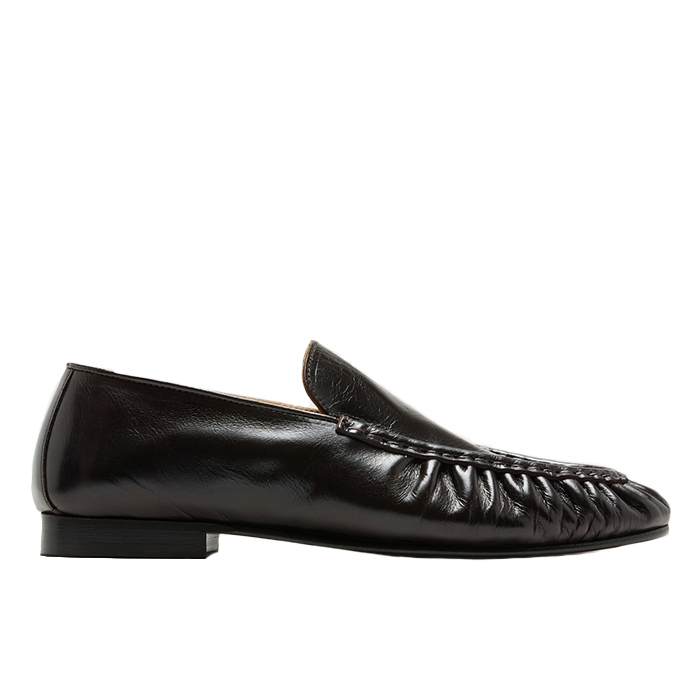 Banana Republic, Leather Moc-Toe Loafer