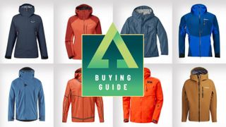 Collage of the best waterproof jackets