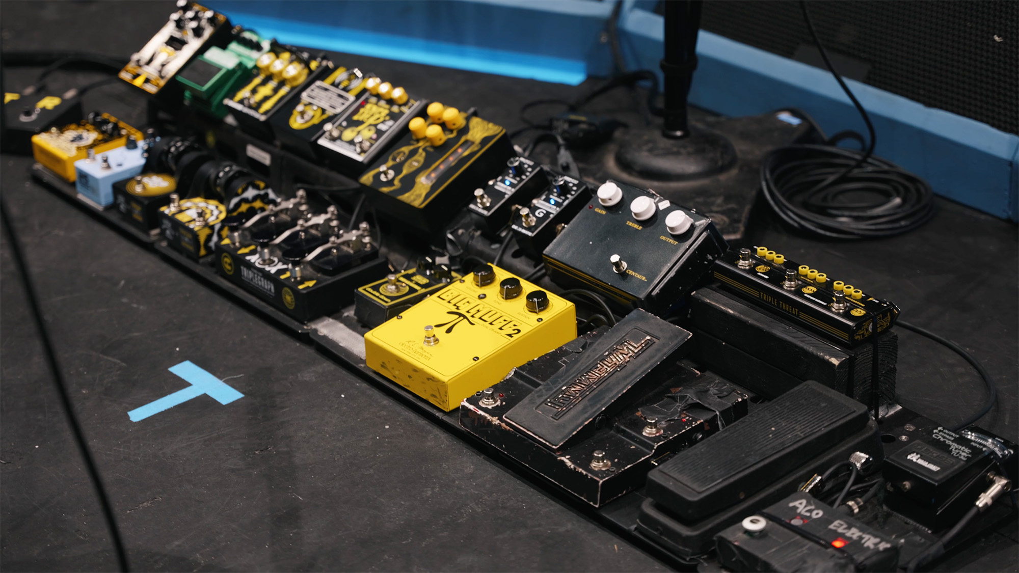 Stills from a rig tour with Jack White