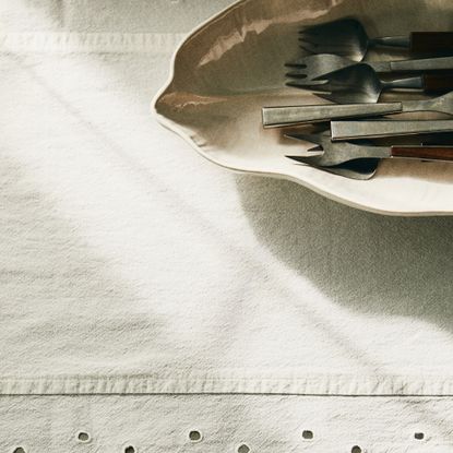 H&M Home while plate