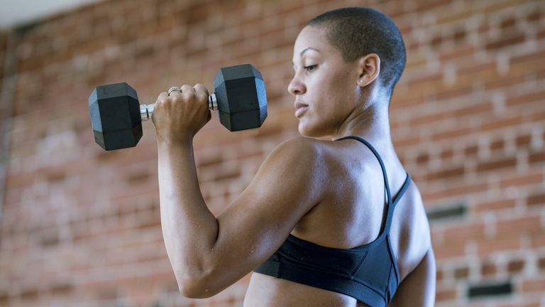 Dumbells workout