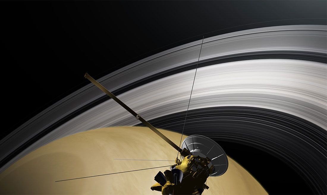 'Grand Finale' At Saturn Begins: Cassini Spacecraft's 1st Ring Dive In ...