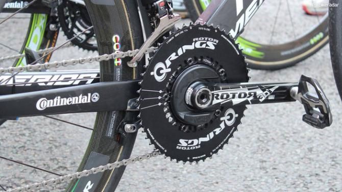 Rotor is the power meter sponsor of Lampre-Merida, but Rotor and Power2Max have worked closely for years