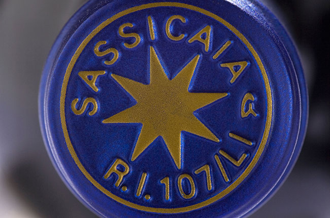 tasting sassicaia wine, super tuscan