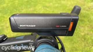 Bontrager Ion Pro RT light mounted to some handlebars