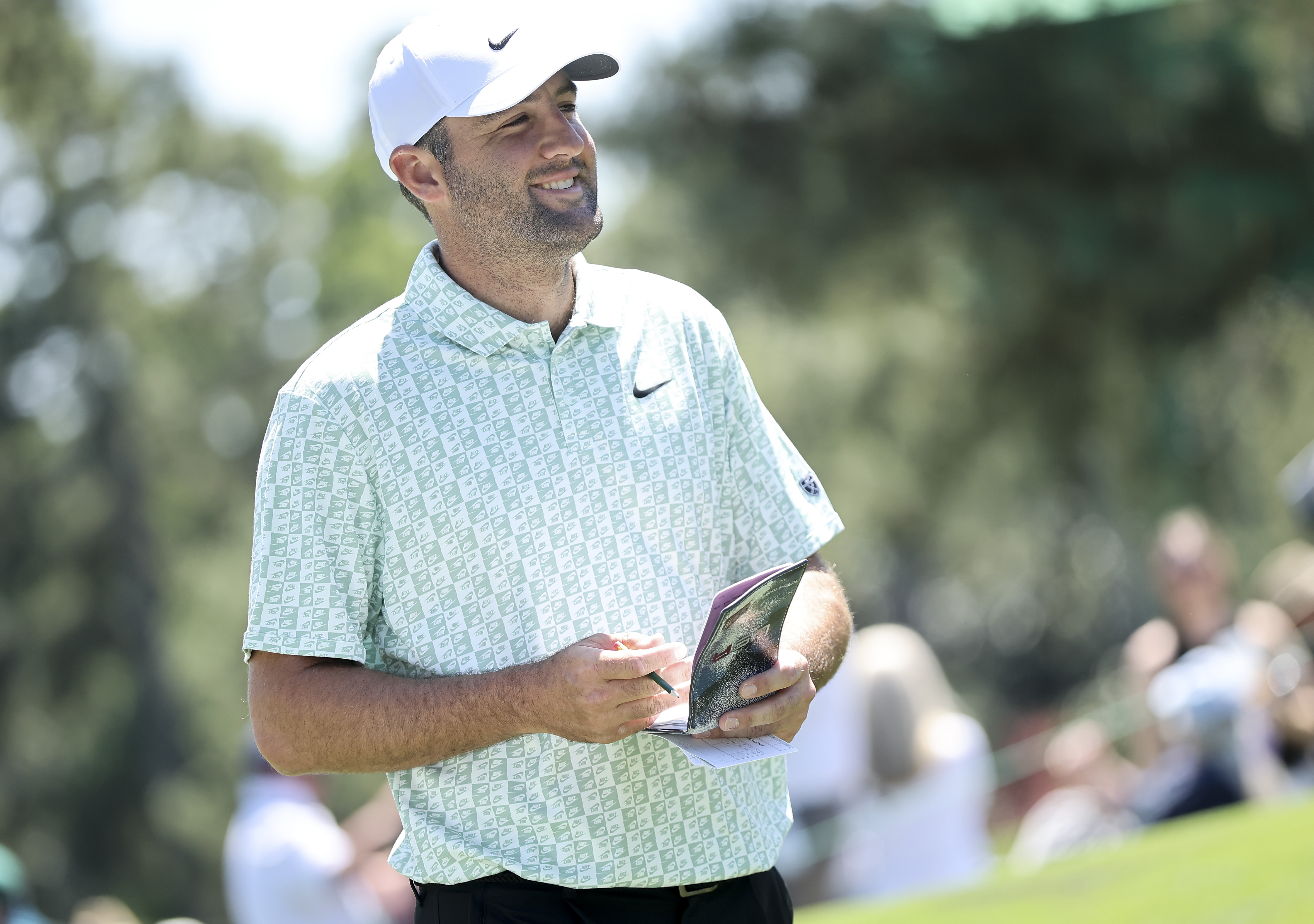 Scottie Scheffler round one Masters 2026