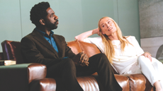 Victoria Smurfit as Helena and Rhashan Stone as Anderson in Ghosts.