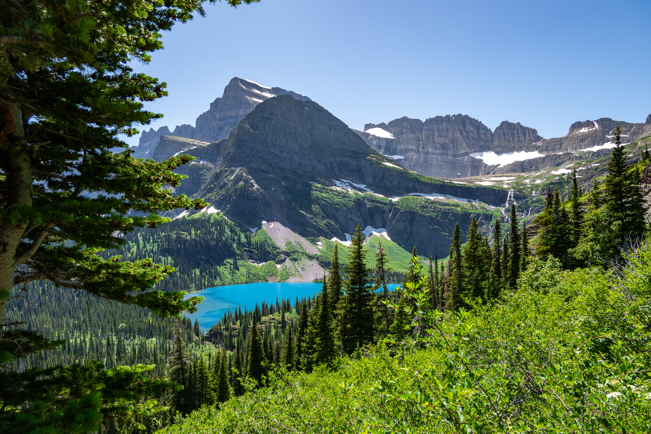 a picture of Glacier National Park