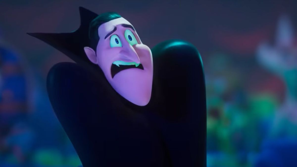 Dracula is shown from Hotel Transylvania: Transformania