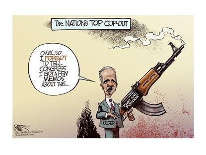 Eric Holder: The fast and furious evader