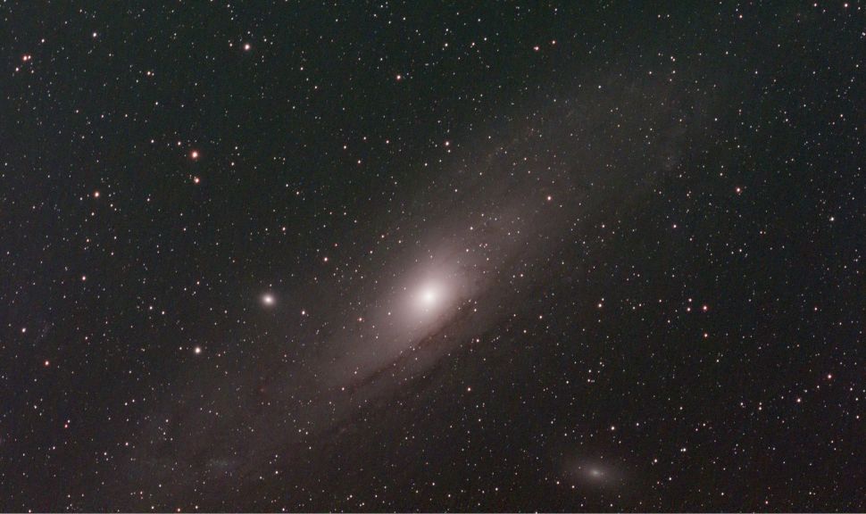 The Andromeda Galaxy (M31), as imaged by the ZWO Seestar S50 Pro.