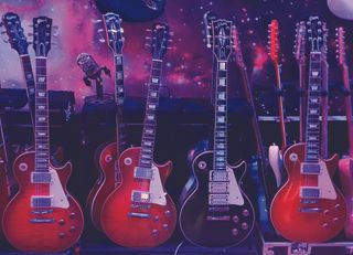 Ace Frehley's collection of Gibson Les Pauls