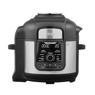 Ninja Foodi Max Multi Cooker, 7.5l With 9 Cooking Functions, Pressure Cook, Air Fry, Slow Cook, Grill and More, Brushed Steel & Black, Op500uk