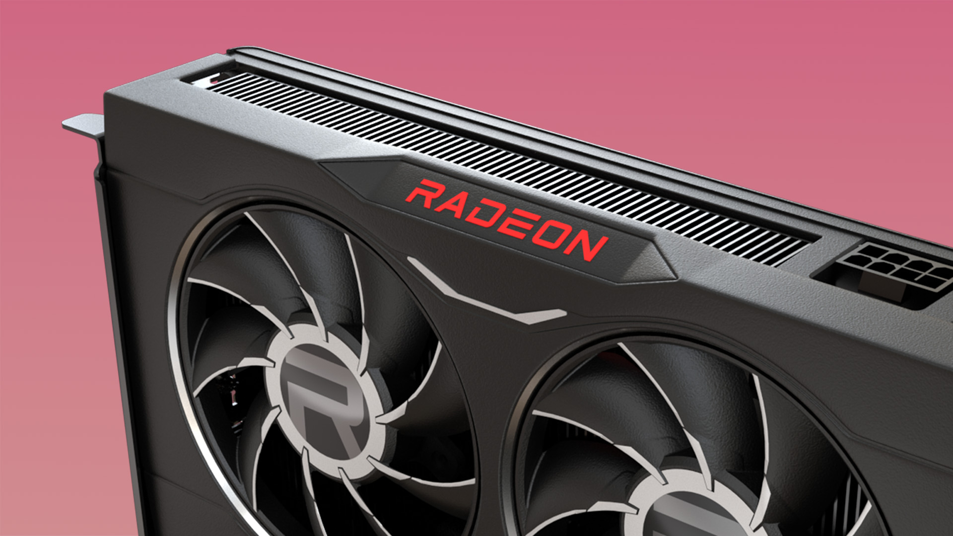 AMD RX 6650 XT reference GPU render