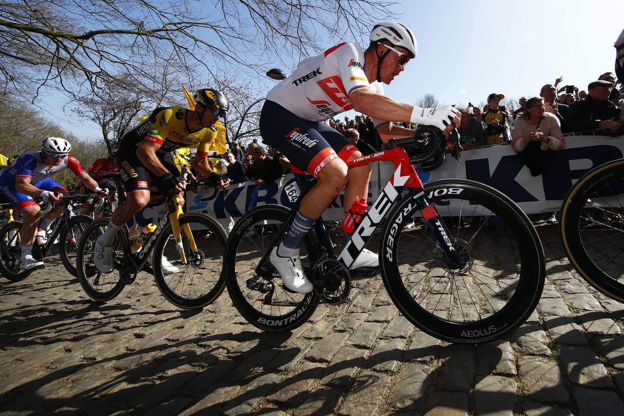 Gent Wevelgem 2022 - 84th Edition - Ypres - Wevelgem 248,8 km - 27/03/2022 - Mads Pedersen (DEN - Trek - Segafredo) - photo Luca Bettini/SprintCyclingAgency&Acirc;&copy;2022