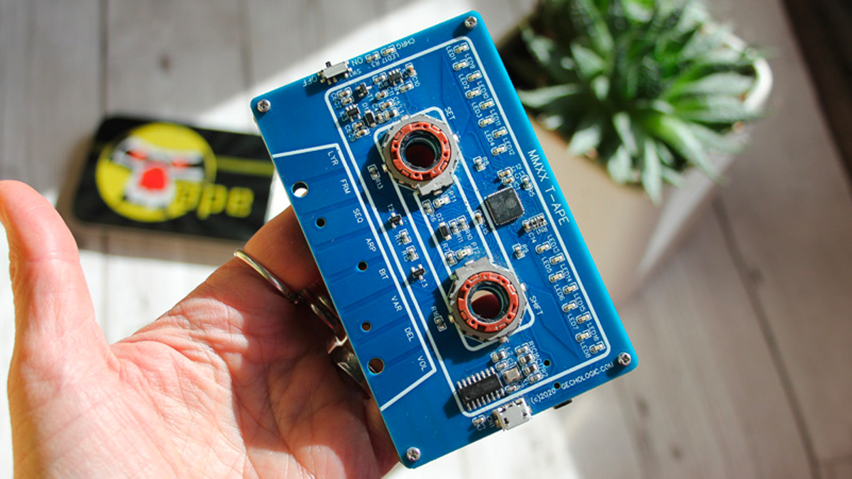 MMXX T-APE is a synth that looks like a cassette, and sounds as 