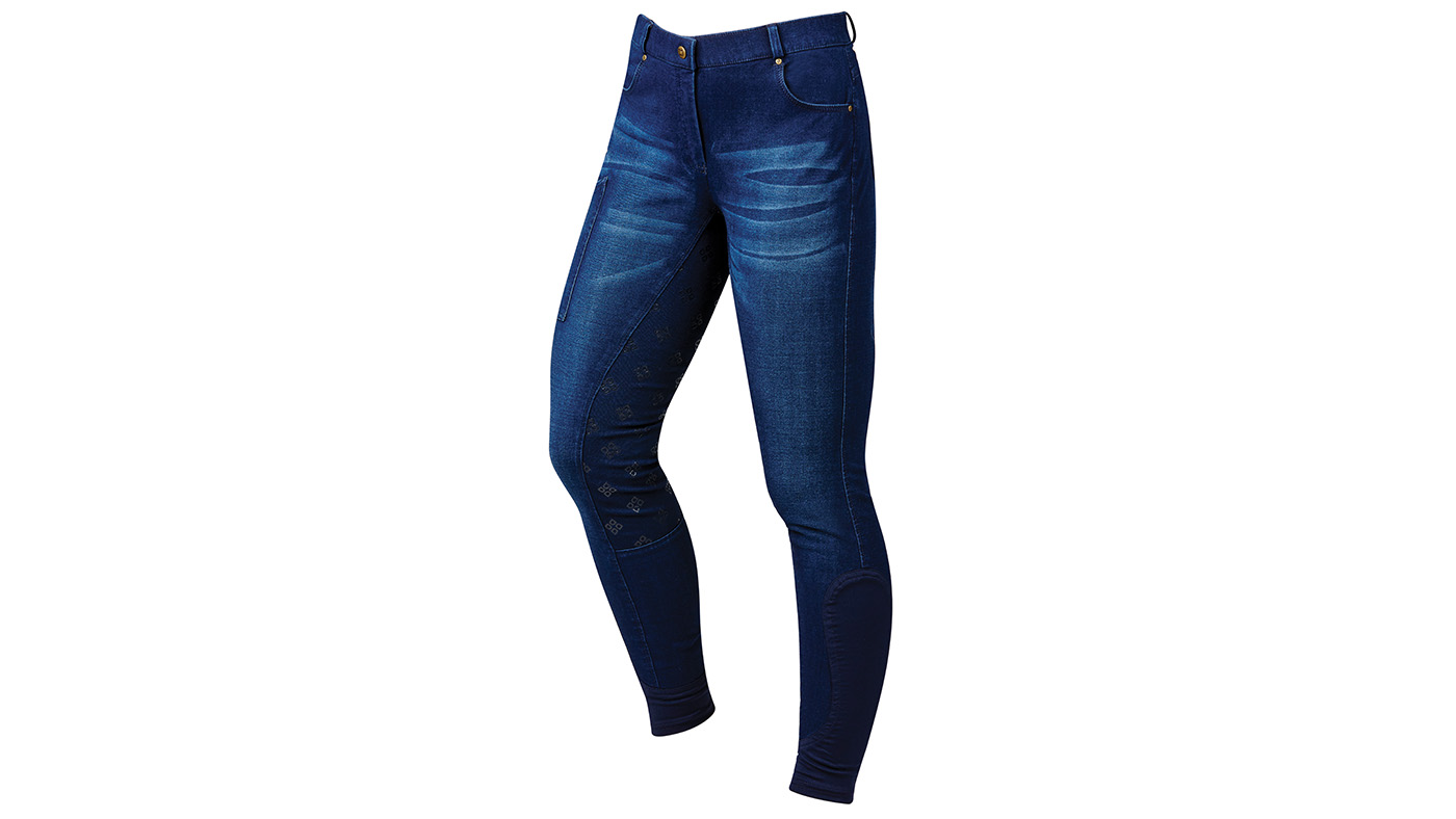 Dublin Shona Denim Grip Breeches