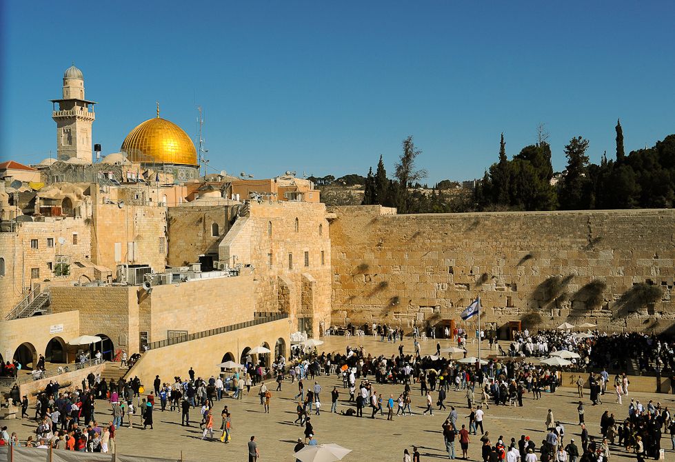 The Western Wall in Jerusalem
