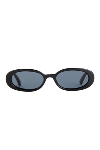 Le Specs Outta Love oval-frame plastic sunglasses