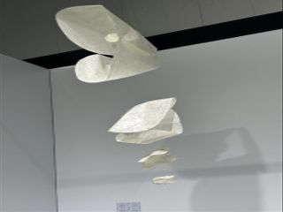 Lamps made of paper shown at Design Shanghai 2024