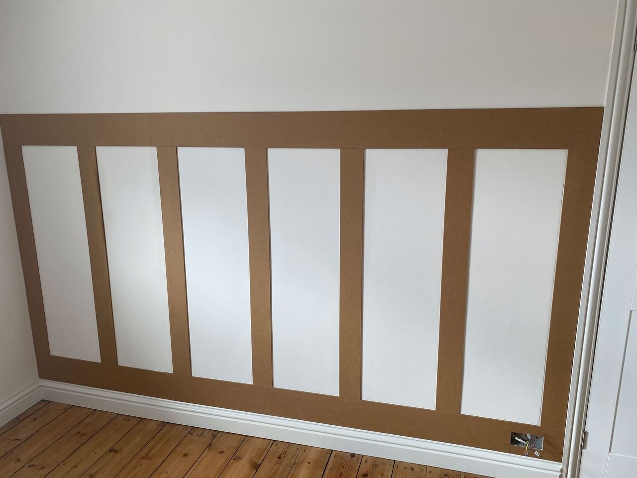installing mdf wall panelling