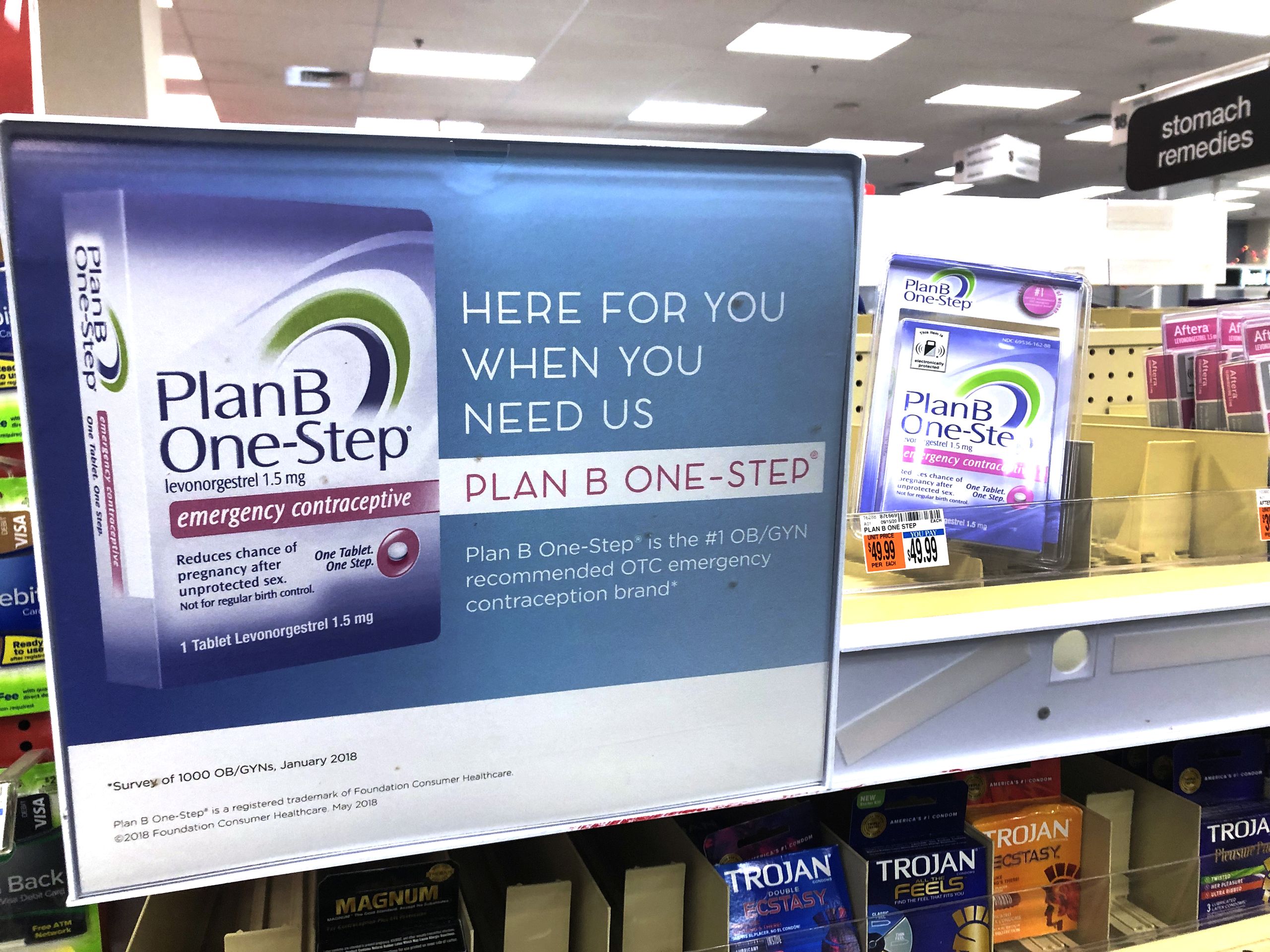 How Much Plan B Pill Cost At Cvs