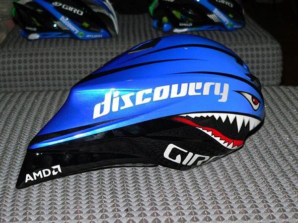 This helmet isn't going anywhere