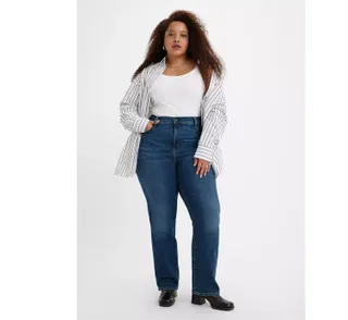 Levi's, 724™ High Rise Straight Jeans (plus Size)