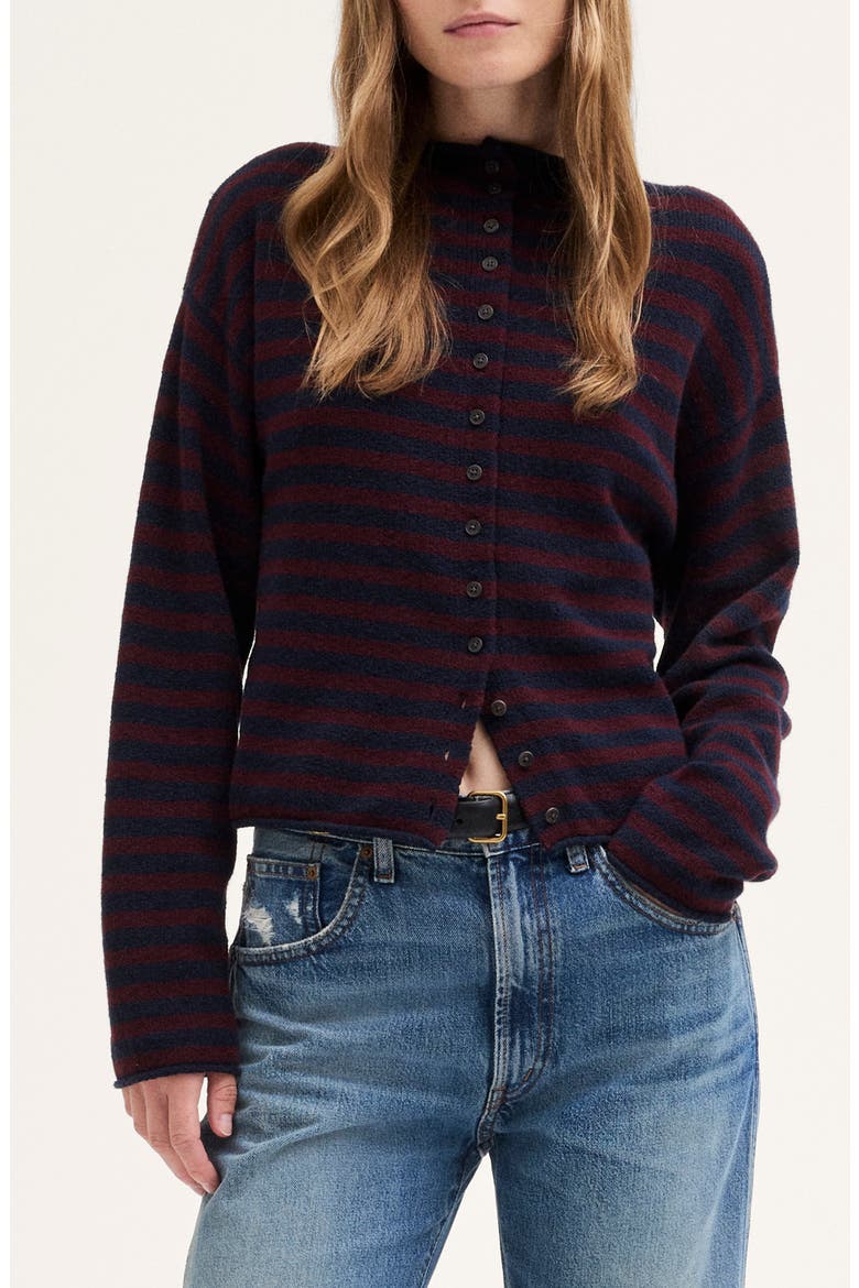 Funnel Neck Cardigan