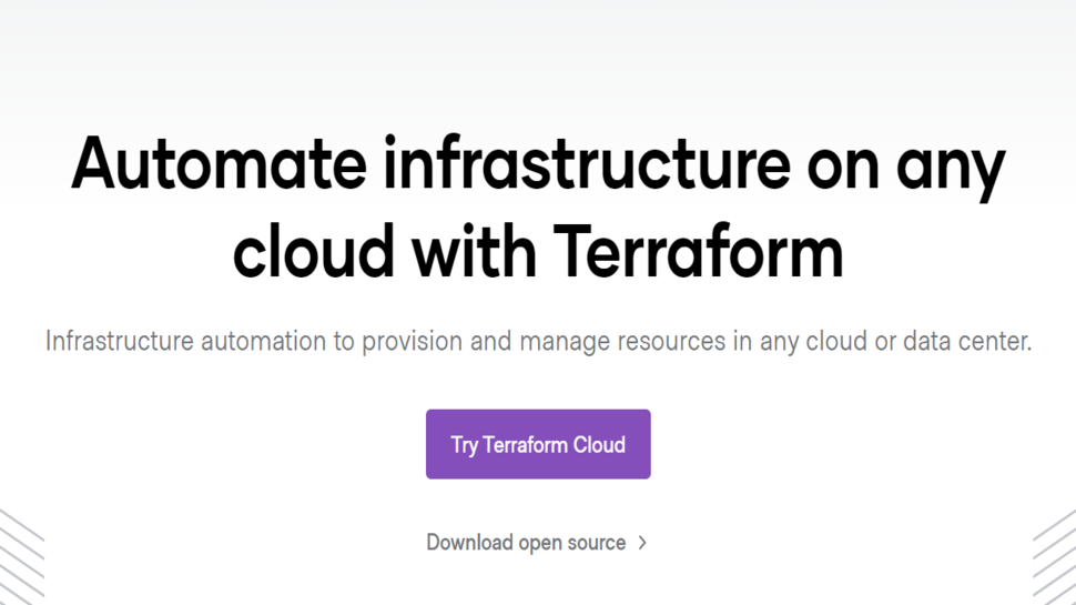 Website screenshot for Terraform