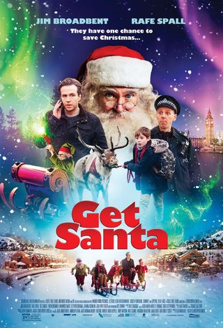 Kit on the movie poster for Get Santa.