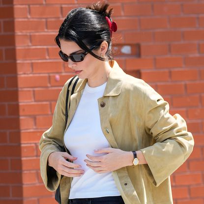 Kendall Jenner is seen on May 3, 2025 in New York City.