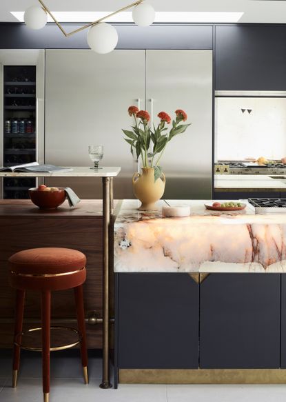 The design secrets of this kitchen include a glow-in-the-dark island ...