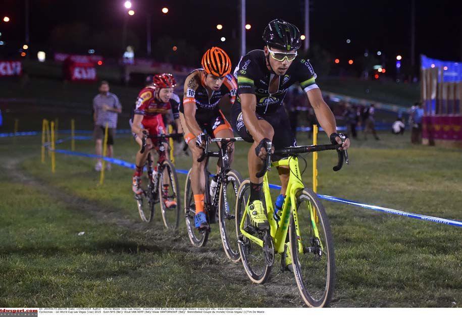 Svan Nys leads what would be the top three finishers