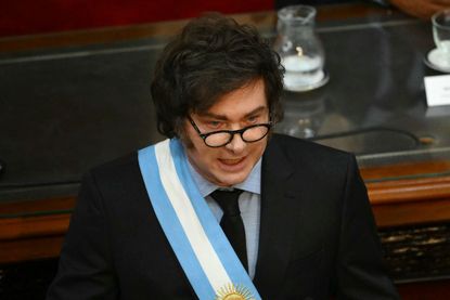 Argentina's President Javier Milei in Buenos Aires 