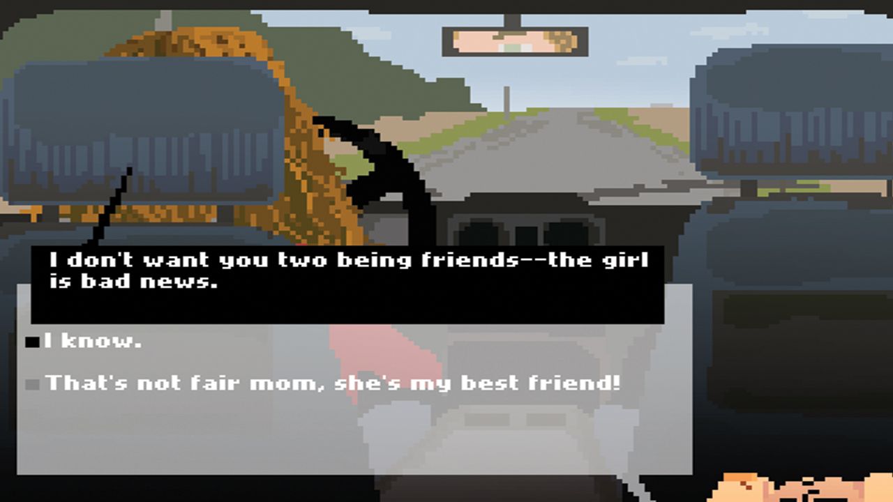 Ladylike is one of Freeman's games that examines childhood, in this instance it is various trips to the mall with your mother. Every dialogue branch is met with disapproval.