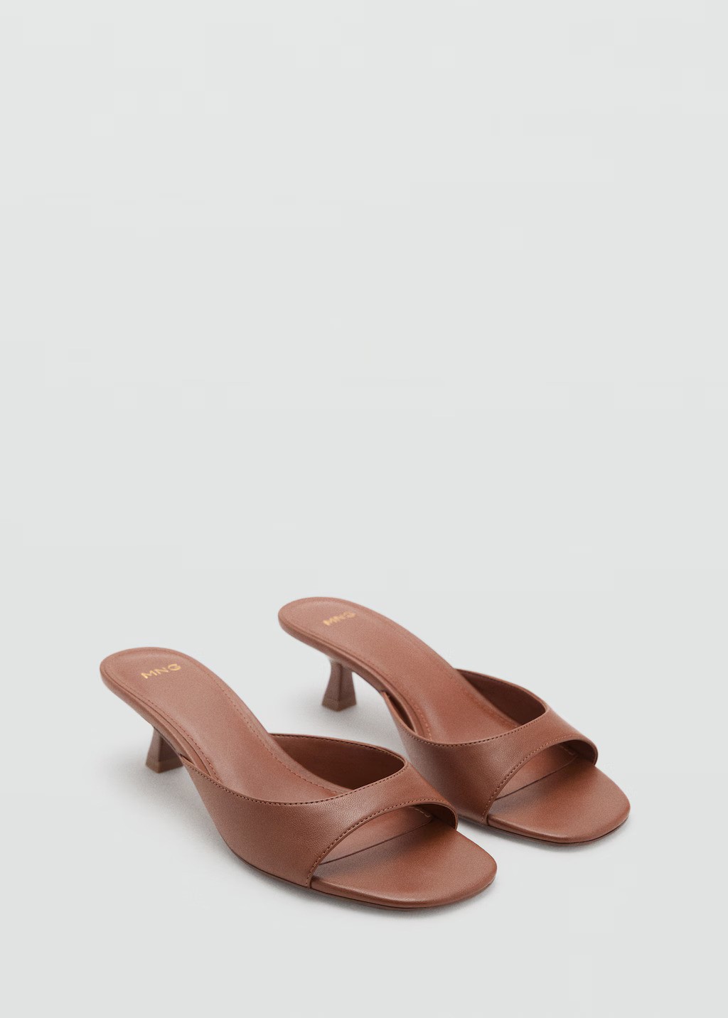 MANGO, Kitten Heel Sandals