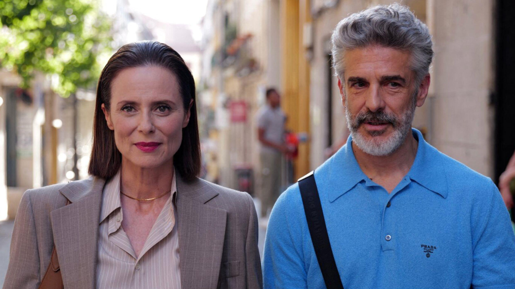 Aitana S&aacute;nchez-Gij&oacute;n and Leonardo Sbaraglia