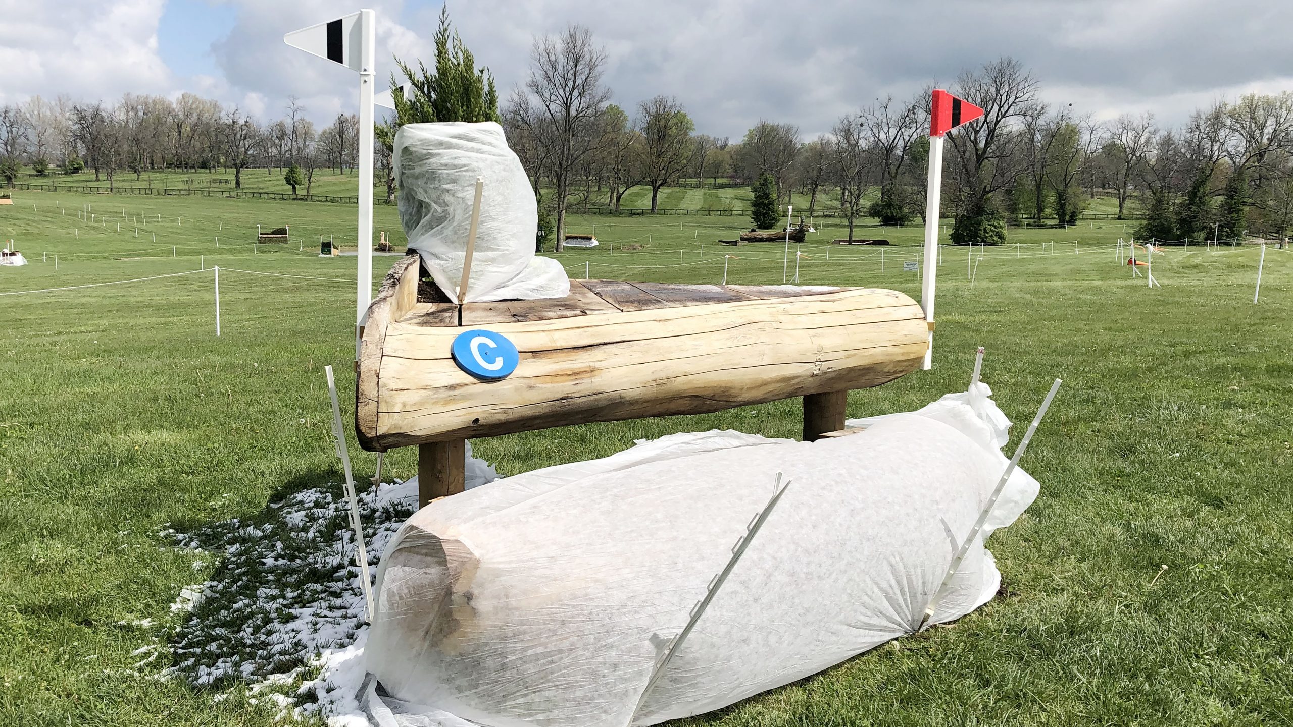 Kentucky cross-country course 2021 fence 14c