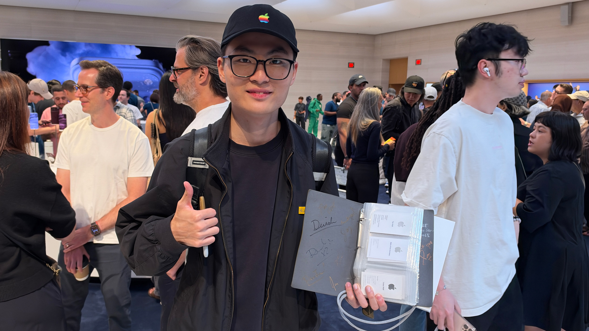 John Ternus as iPhone 18 Pro Max Apple Store Launch