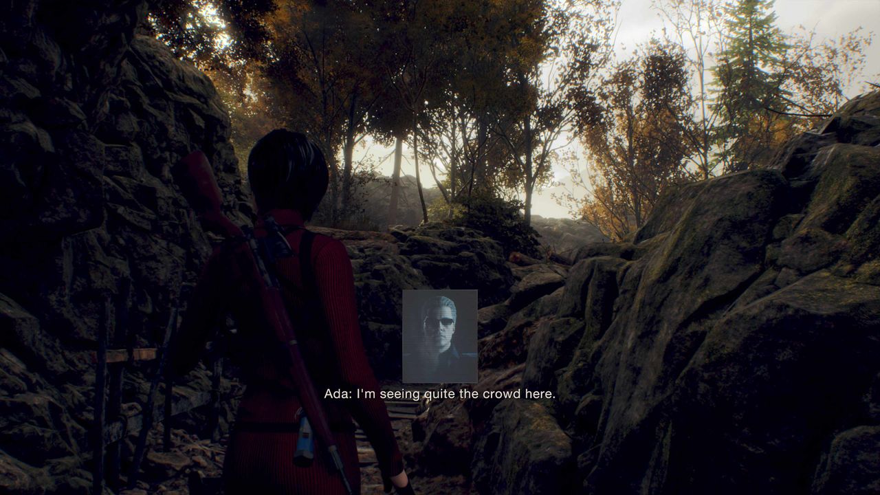 Screenshot of Resident Evil 4 (2023): Separate Ways.