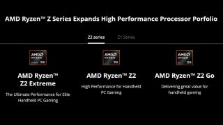 AMD Ryzen Z2