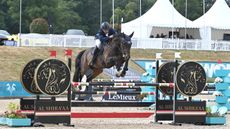 Oliver Greenall and O&rsquo;Balou De Bourguignon at Bolesworth International.