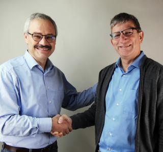 Winfried Deckelmann, Chairman of the Supervisory Board and Stefan Gnann, CEO of LYNX Technik