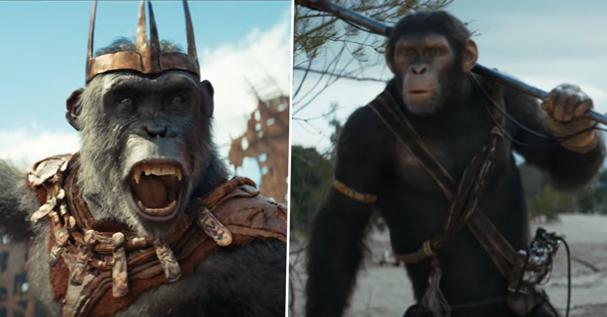 Believe your eyes: apes on horseback have been spotted ahead of Kingdom ...