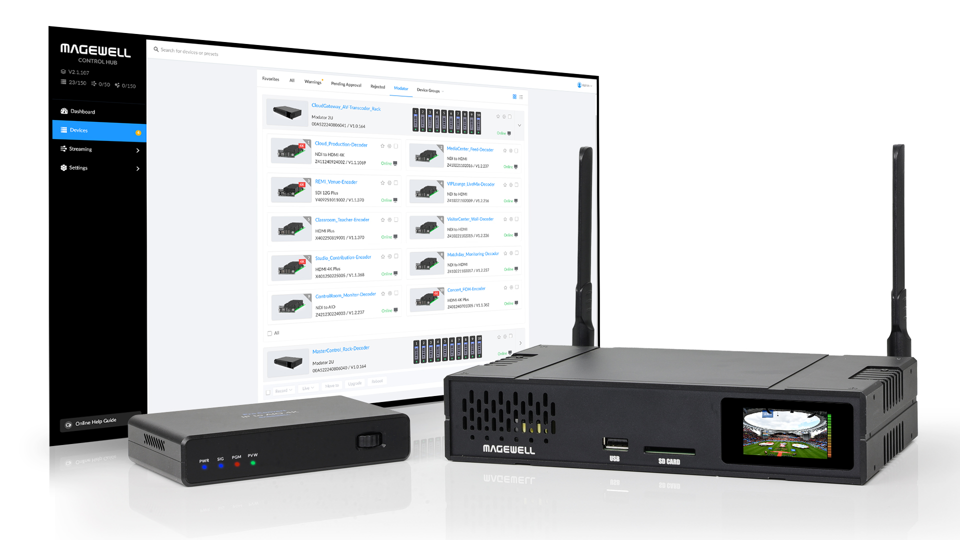 Magewell solutions to be displayed at NAB 2026.