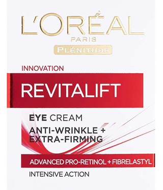 L'oreal Revitalift eye cream