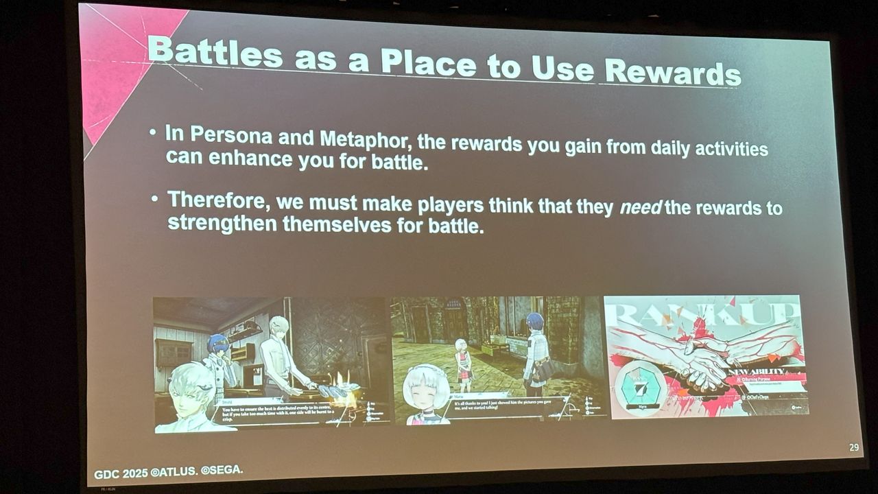 Metaphor: ReFantazio GDC 2025 talk