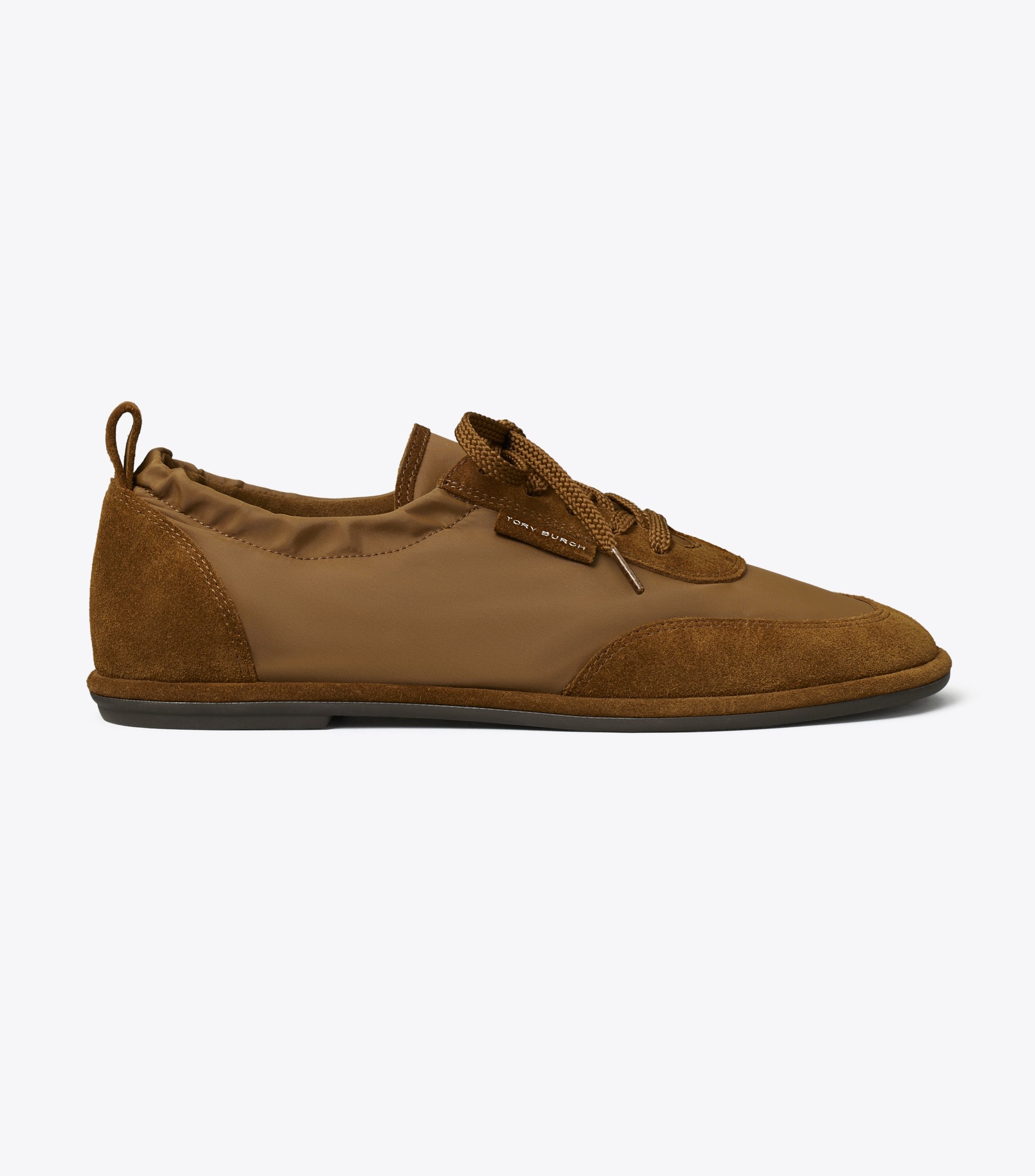 Ballet Sneaker in Brown, Size 5